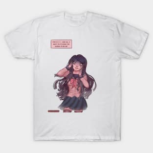 Sayaka is Fading (No Background) T-Shirt